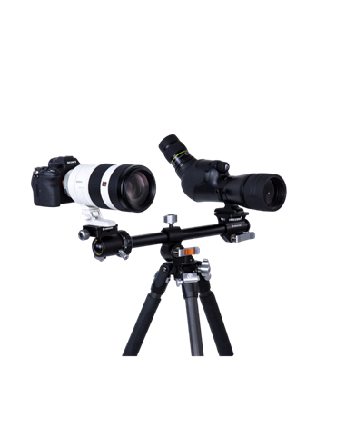 Trepied/Monopod Vanguard VEO3+ 263CB, Cap trepied de minge, Negru