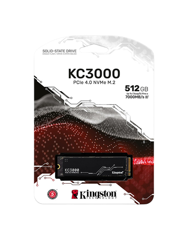 Накопитель SSD Kingston KC3000, 512Гб, SKC3000S/512G
