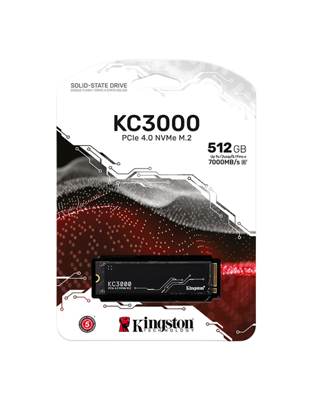Накопитель SSD Kingston KC3000, 512Гб, SKC3000S/512G