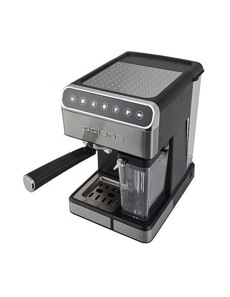Cafetiera manuala Polaris PCM 1535E Adore Cappuccino, 1400W, Argintiu Cafetiera manuala Polaris PCM 1535E Adore Cappuccino, 1400W, Argintiu