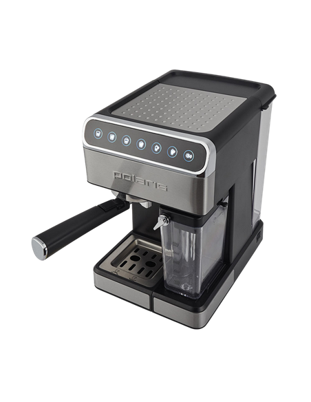 Cafetiera manuala Polaris PCM 1535E Adore Cappuccino, 1400W, Argintiu Cafetiera manuala Polaris PCM 1535E Adore Cappuccino, 1400W, Argintiu