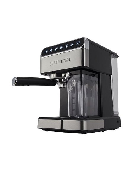 Cafetiera manuala Polaris PCM 1535E Adore Cappuccino, 1400W, Argintiu Cafetiera manuala Polaris PCM 1535E Adore Cappuccino, 1400W, Argintiu