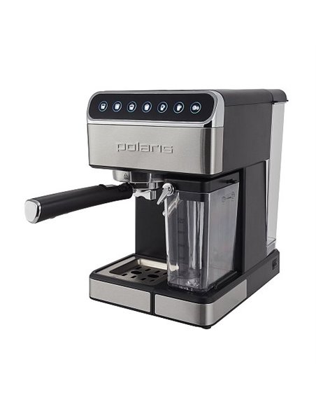 Cafetiera manuala Polaris PCM 1535E Adore Cappuccino, 1400W, Argintiu Cafetiera manuala Polaris PCM 1535E Adore Cappuccino, 1400W, Argintiu