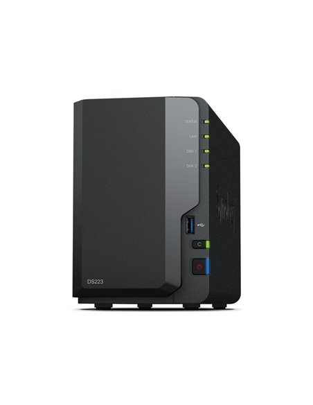 Stocare atașată la rețea SYNOLOGY DS223, Negru