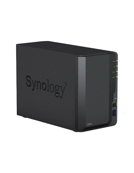 Stocare atașată la rețea SYNOLOGY DS223, Negru