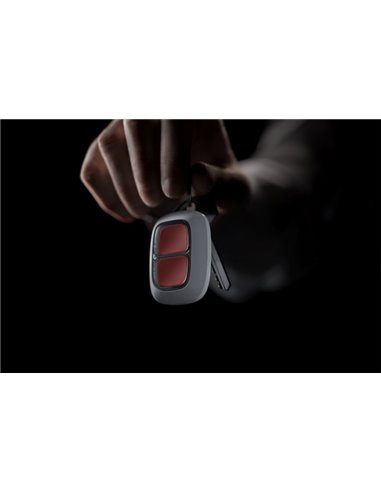 Buton de urgență Ajax DoubleButton, Alb