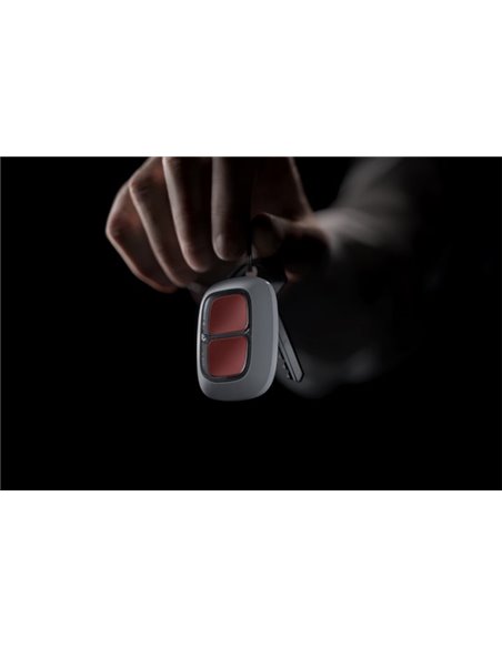 Buton de urgență Ajax DoubleButton, Alb