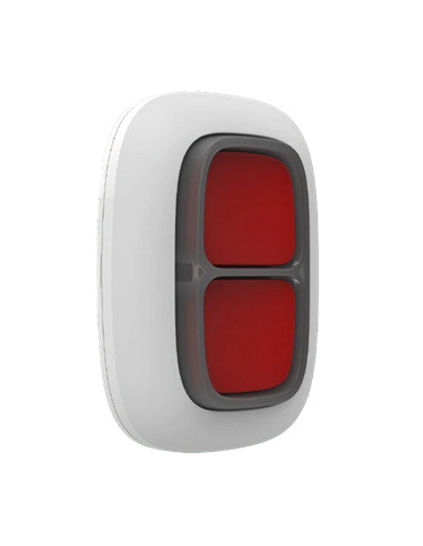 Buton de urgență Ajax DoubleButton, Alb