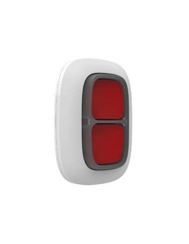 Buton de urgență Ajax DoubleButton, Alb