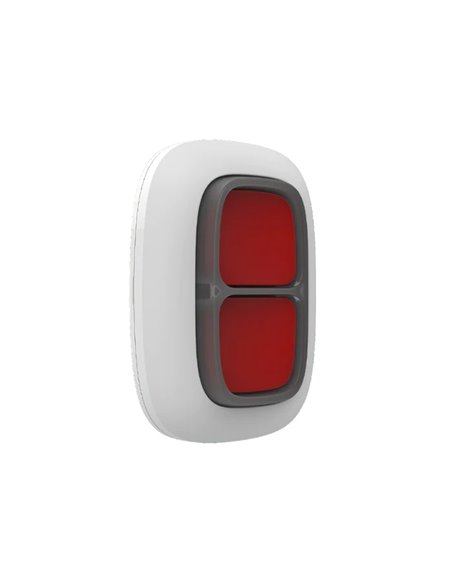 Buton de urgență Ajax DoubleButton, Alb
