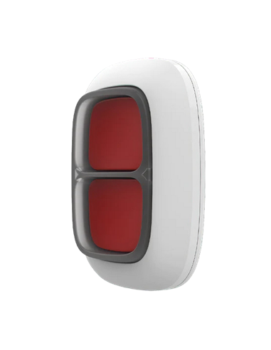 Buton de urgență Ajax DoubleButton, Alb