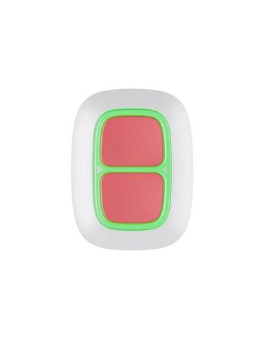 Buton de urgență Ajax DoubleButton, Alb