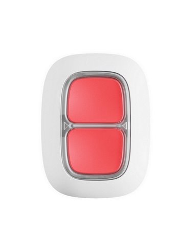 Buton de urgență Ajax DoubleButton, Alb