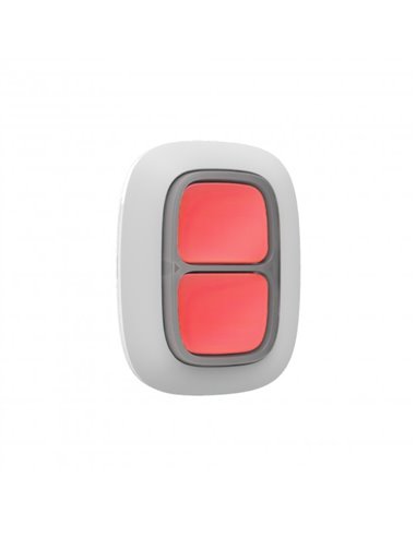 Buton de urgență Ajax DoubleButton, Alb