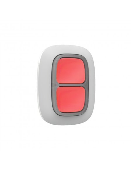 Buton de urgență Ajax DoubleButton, Alb