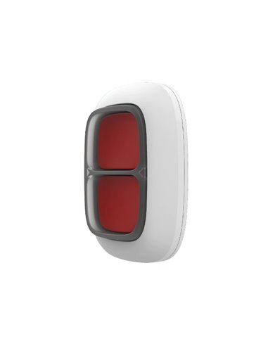 Buton de urgență Ajax DoubleButton, Alb