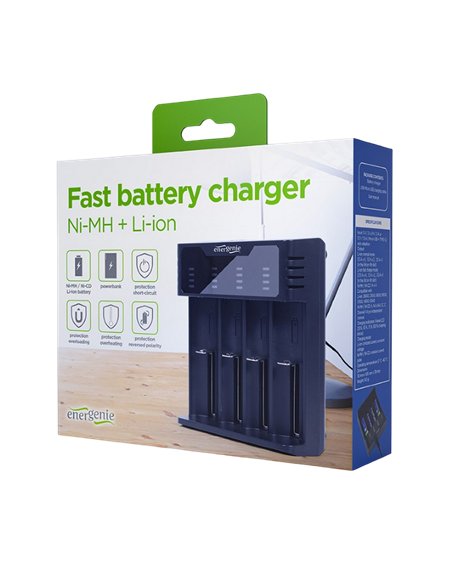 Зарядное устройство Energenie BC-USB-02, Чёрный