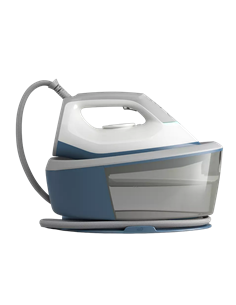 Fier de călcat cu generator de abur Philips PSG2000/20, 2400W, Alb | Albastru