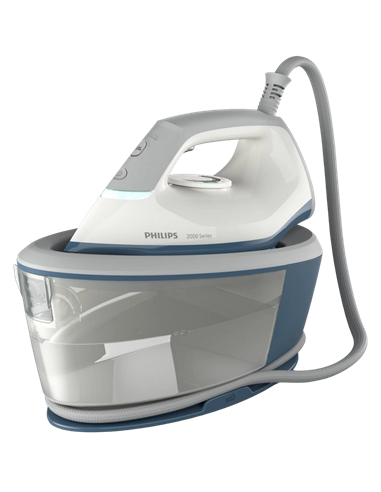 Утюг с парогенератором Philips PSG2000/20, 2400Вт, Белый | Синий