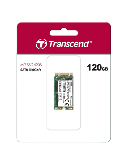 Unitate SSD Transcend 420S, 120GB, TS120GMTS420S