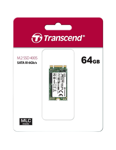 Накопитель SSD Transcend 400S, 64Гб, TS64GMTS400