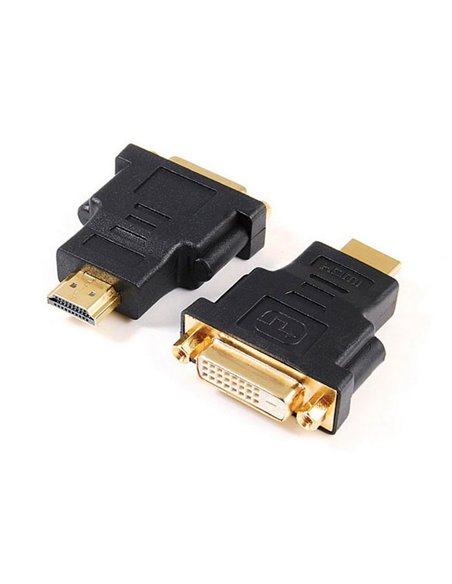 Adaptor Video Cablexpert A-HDMI-DVI-3, HDMI (M) - DVI-D (F), 0,1m, Negru