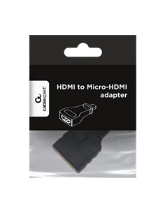 Видеоконвертер Cablexpert A-HDMI-FD, HDMI (F) - micro-HDMI (M), Чёрный 2