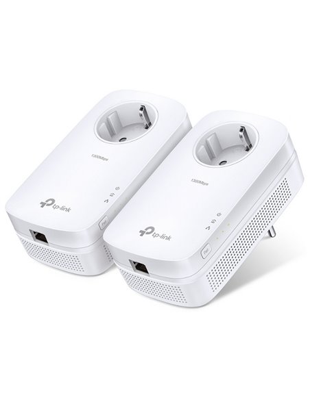 Адаптер Powerline TP-LINK TL-PA8010PKIT, AV1300, 1300 Mбит/c, Белый