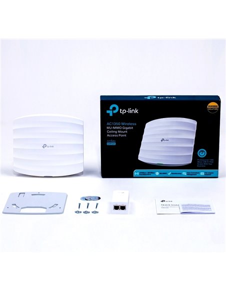 Беспроводная точка доступа TP-LINK EAP225, 450 Мбит/с, 867 Мбит/с, Белый