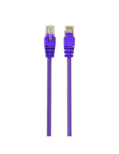 Patch cord Cablexpert PP12-0.5M/V, CAT5e UTP, 0,5m, Violet