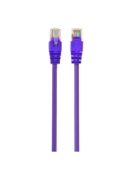 Patch cord Cablexpert PP12-0.5M/V, CAT5e UTP, 0,5m, Violet