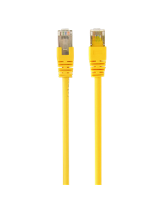 Patch cord Cablexpert PP22-0.5M/Y, Cat5e FTP, 0,5m, Galben
