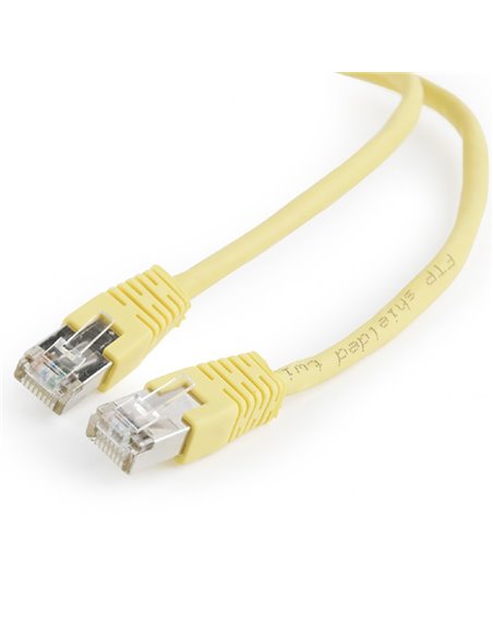 Патч-корд Cablexpert PP22-0.5M/Y, Cat5e FTP, 0,5м, Жёлтый Патч-корд Cablexpert PP22-0.5M/Y, Cat5e FTP, 0,5м, Жёлтый