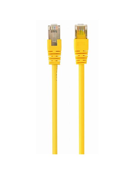 Patch cord Cablexpert PP22-0.5M/Y, Cat5e FTP, 0,5m, Galben