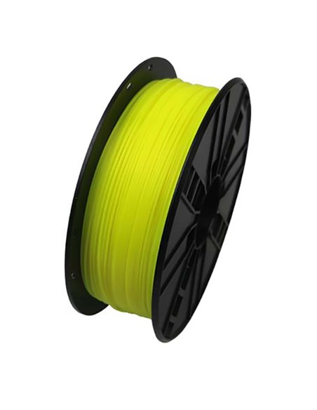 Filament pentru imprimantă 3D Gembird 3DP-ABS1.75-01-FY, ABS, Galben Fluorescent, 1.75 mm, 1kg