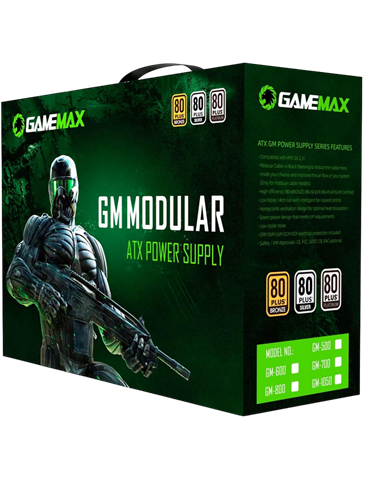 Sursă Alimentare PC Gamemax GM-800, 800W, ATX, Semi-modular