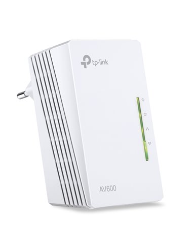 Адаптер Powerline TP-LINK TL-WPA4220, AV600, 600 Mбит/c, Белый