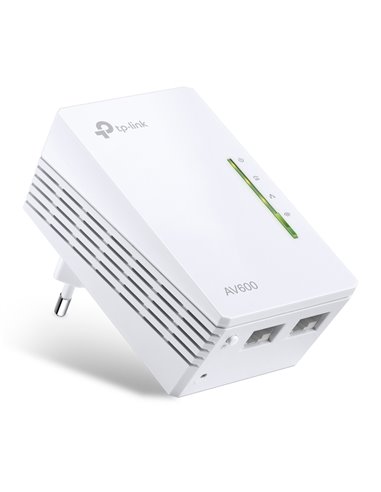 Powerline Adapter TP-LINK TL-WPA4220, AV600, 600 Mbps, Alb