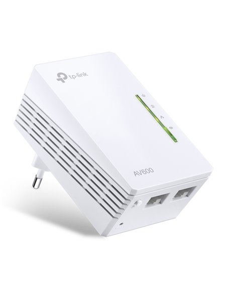 Powerline Adapter TP-LINK TL-WPA4220, AV600, 600 Mbps, Alb
