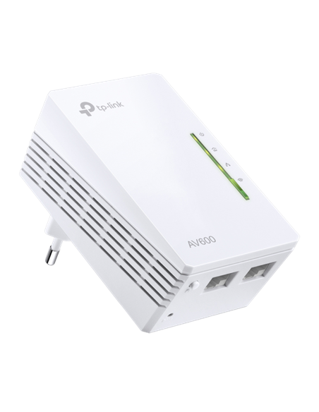 Powerline Adapter TP-LINK TL-WPA4220, AV600, 600 Mbps, Alb