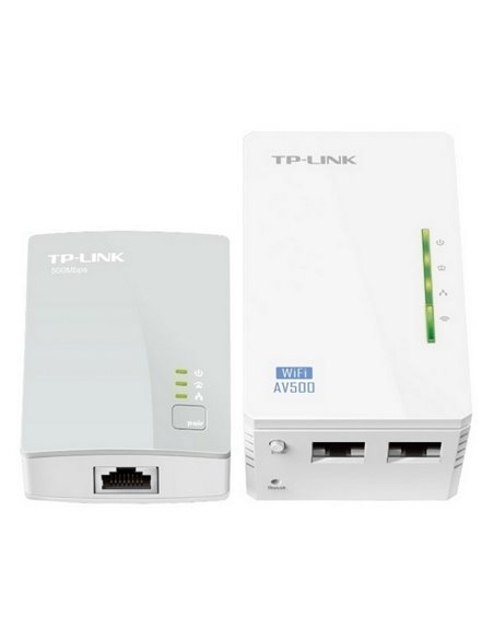 Powerline Adapter TP-LINK TL-WPA4220, AV600, 600 Mbps, Alb