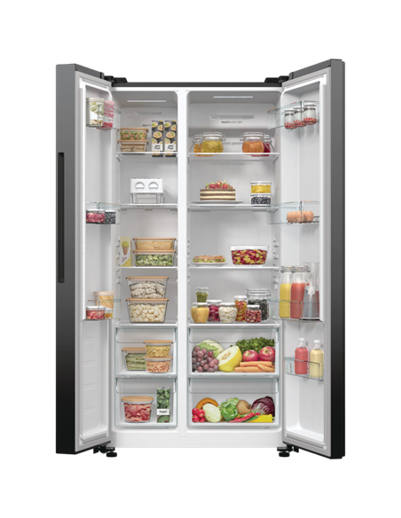 Холодильник Gorenje NRR9185EABXL, Чёрный