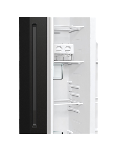 Холодильник Gorenje NRR9185EABXL, Чёрный