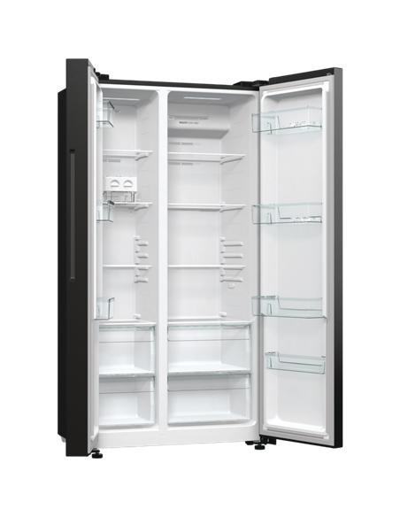 Холодильник Gorenje NRR9185EABXL, Чёрный