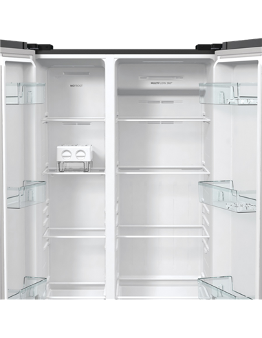Холодильник Gorenje NRR9185EABXL, Чёрный