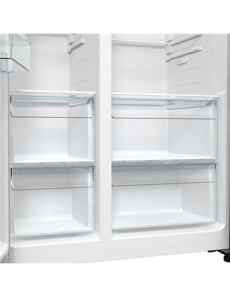 Холодильник Gorenje NRR9185EABXL, Чёрный