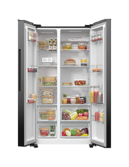 Холодильник Gorenje NRR9185EABXL, Чёрный