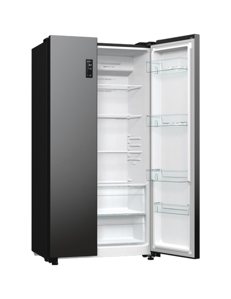 Холодильник Gorenje NRR9185EABXL, Чёрный