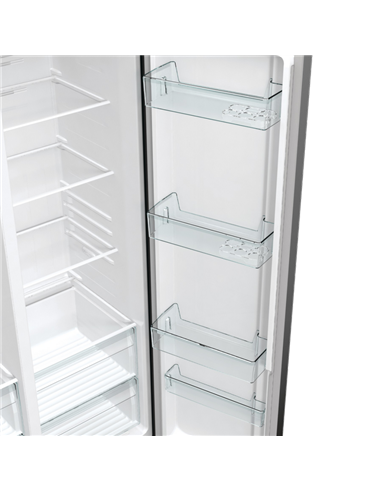 Холодильник Gorenje NRR9185EABXL, Чёрный