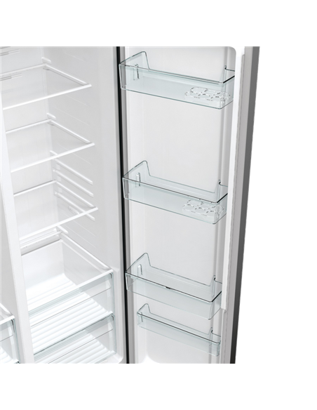 Холодильник Gorenje NRR9185EABXL, Чёрный